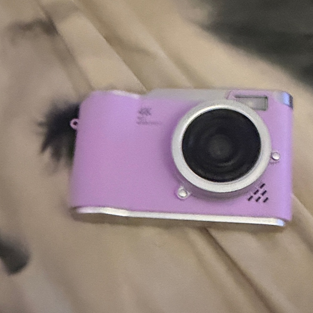 Purple Digital Camera